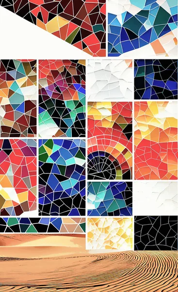 Tekstil ve duvar kağıdı desenleri. Basılabilir dijital illüstrasyon çalışması. Çiçek Yazdırma Tasarımı.