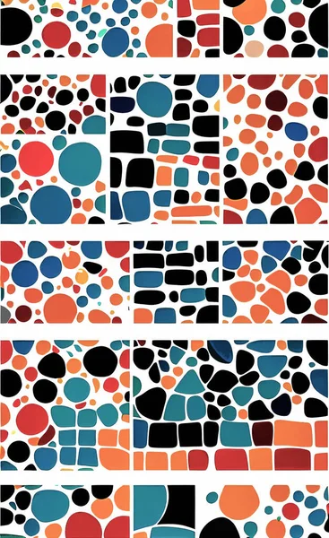 Tekstil ve duvar kağıdı desenleri. Basılabilir dijital illüstrasyon çalışması. Çiçek Yazdırma Tasarımı.