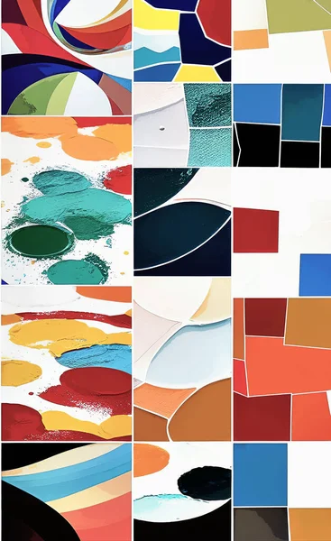 Tekstil ve duvar kağıdı desenleri. Basılabilir dijital illüstrasyon çalışması. Çiçek Yazdırma Tasarımı.