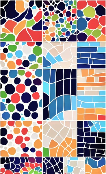 Tekstil ve duvar kağıdı desenleri. Basılabilir dijital illüstrasyon çalışması. Çiçek Yazdırma Tasarımı.