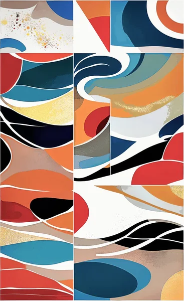 Tekstil ve duvar kağıdı desenleri. Basılabilir dijital illüstrasyon çalışması. Çiçek Yazdırma Tasarımı.