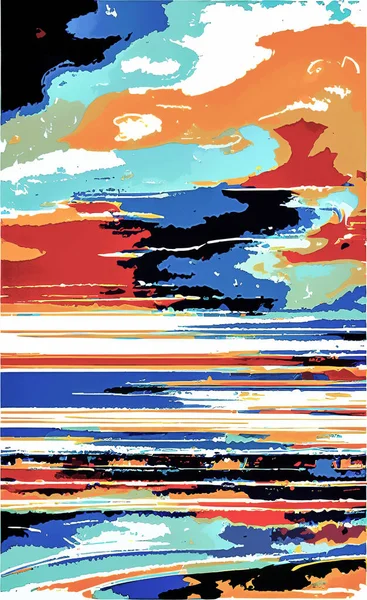 Tekstil ve duvar kağıdı desenleri. Basılabilir dijital illüstrasyon çalışması. Çiçek Yazdırma Tasarımı.