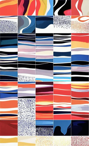 Tekstil ve duvar kağıdı desenleri. Basılabilir dijital illüstrasyon çalışması. Çiçek Yazdırma Tasarımı.