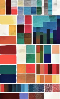 Tekstil ve duvar kağıdı desenleri. Basılabilir dijital illüstrasyon çalışması. Çiçek Yazdırma Tasarımı.