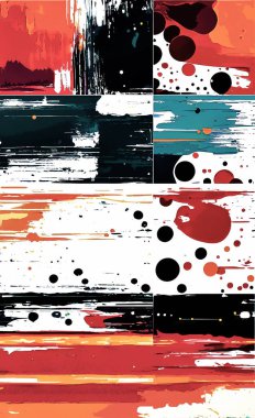 Tekstil ve duvar kağıdı desenleri. Basılabilir dijital illüstrasyon çalışması. Çiçek Yazdırma Tasarımı.