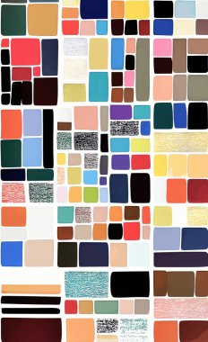 Tekstil ve duvar kağıdı desenleri. Basılabilir dijital illüstrasyon çalışması. Çiçek Yazdırma Tasarımı.