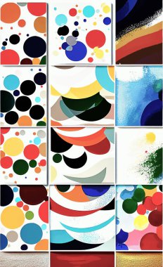 Tekstil ve duvar kağıdı desenleri. Basılabilir dijital illüstrasyon çalışması. Çiçek Yazdırma Tasarımı.