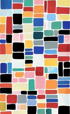 Tekstil ve duvar kağıdı desenleri. Basılabilir dijital illüstrasyon çalışması. Çiçek Yazdırma Tasarımı.