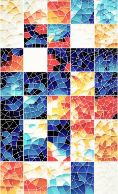 Tekstil ve duvar kağıdı desenleri. Basılabilir dijital illüstrasyon çalışması. Çiçek Yazdırma Tasarımı.