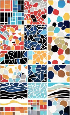 Tekstil ve duvar kağıdı desenleri. Basılabilir dijital illüstrasyon çalışması. Çiçek Yazdırma Tasarımı.