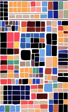 Tekstil ve duvar kağıdı desenleri. Basılabilir dijital illüstrasyon çalışması. Çiçek Yazdırma Tasarımı.