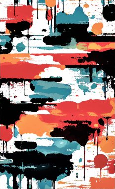 Tekstil ve duvar kağıdı desenleri. Basılabilir dijital illüstrasyon çalışması. Çiçek Yazdırma Tasarımı.