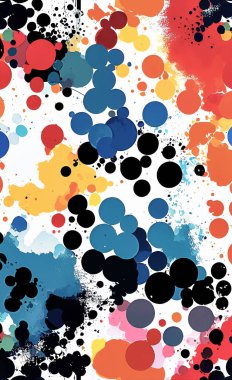 Tekstil ve duvar kağıdı desenleri. Basılabilir dijital illüstrasyon çalışması. Çiçek Yazdırma Tasarımı.