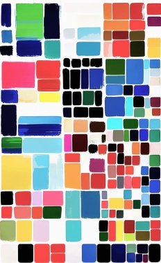 Tekstil ve duvar kağıdı desenleri. Basılabilir dijital illüstrasyon çalışması. Çiçek Yazdırma Tasarımı.