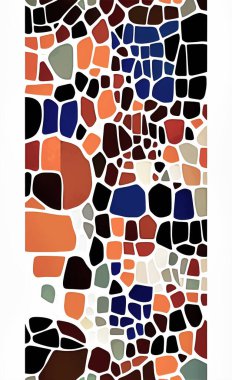 Tekstil ve duvar kağıdı desenleri. Basılabilir dijital illüstrasyon çalışması. Çiçek Yazdırma Tasarımı.