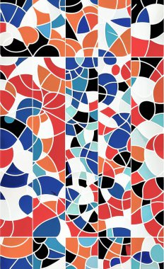 Tekstil ve duvar kağıdı desenleri. Basılabilir dijital illüstrasyon çalışması. Çiçek Yazdırma Tasarımı.