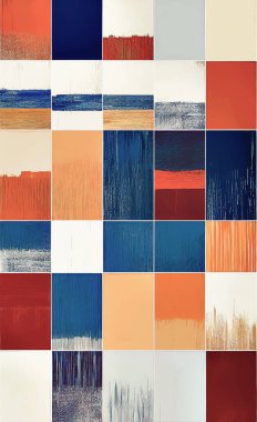 Tekstil ve duvar kağıdı desenleri. Basılabilir dijital illüstrasyon çalışması. Çiçek Yazdırma Tasarımı.