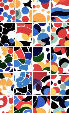 Tekstil ve duvar kağıdı desenleri. Basılabilir dijital illüstrasyon çalışması. Çiçek Yazdırma Tasarımı.