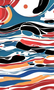 Tekstil ve duvar kağıdı desenleri. Basılabilir dijital illüstrasyon çalışması. Çiçek Yazdırma Tasarımı.