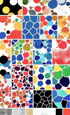 Tekstil ve duvar kağıdı desenleri. Basılabilir dijital illüstrasyon çalışması. Çiçek Yazdırma Tasarımı.