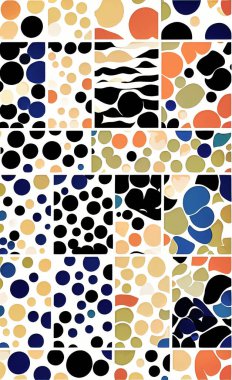 Tekstil ve duvar kağıdı desenleri. Basılabilir dijital illüstrasyon çalışması. Çiçek Yazdırma Tasarımı.