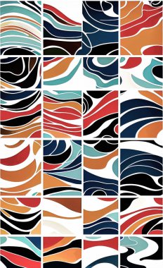 Tekstil ve duvar kağıdı desenleri. Basılabilir dijital illüstrasyon çalışması. Çiçek Yazdırma Tasarımı.