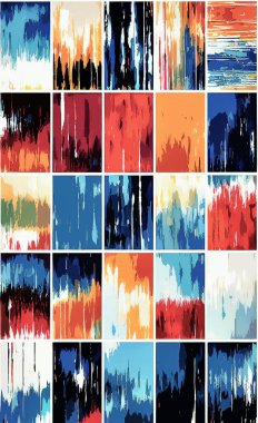 Tekstil ve duvar kağıdı desenleri. Basılabilir dijital illüstrasyon çalışması. Çiçek Yazdırma Tasarımı.