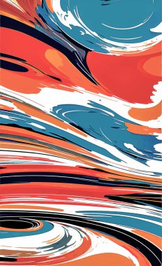 Tekstil ve duvar kağıdı desenleri. Basılabilir dijital illüstrasyon çalışması. Çiçek Yazdırma Tasarımı.