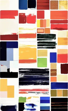 Tekstil ve duvar kağıdı desenleri. Basılabilir dijital illüstrasyon çalışması. Çiçek Yazdırma Tasarımı.