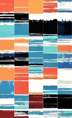 Tekstil ve duvar kağıdı desenleri. Basılabilir dijital illüstrasyon çalışması. Çiçek Yazdırma Tasarımı.