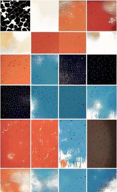 Tekstil ve duvar kağıdı desenleri. Basılabilir dijital illüstrasyon çalışması. Çiçek Yazdırma Tasarımı.