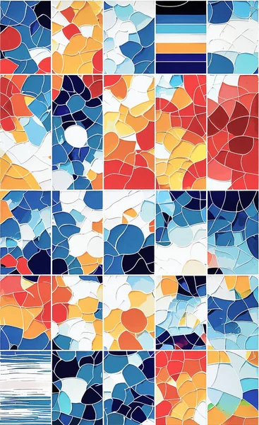 Tekstil ve duvar kağıdı desenleri. Basılabilir dijital illüstrasyon çalışması. Çiçek Yazdırma Tasarımı.