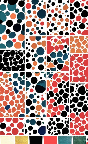 Tekstil ve duvar kağıdı desenleri. Basılabilir dijital illüstrasyon çalışması. Çiçek Yazdırma Tasarımı.