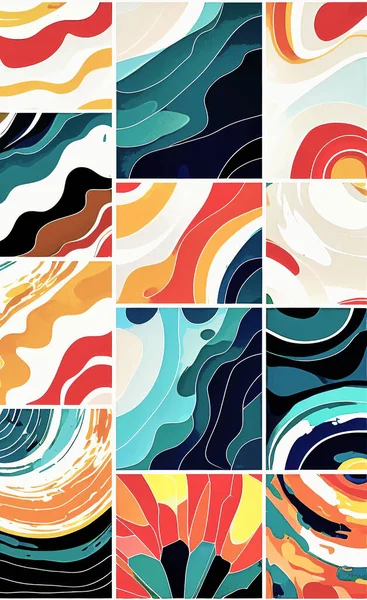 Tekstil ve duvar kağıdı desenleri. Basılabilir dijital illüstrasyon çalışması. Çiçek Yazdırma Tasarımı.