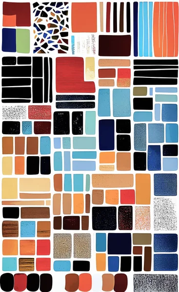 Tekstil ve duvar kağıdı desenleri. Basılabilir dijital illüstrasyon çalışması. Çiçek Yazdırma Tasarımı.