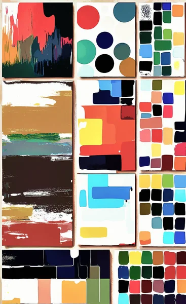 Tekstil ve duvar kağıdı desenleri. Basılabilir dijital illüstrasyon çalışması. Çiçek Yazdırma Tasarımı.