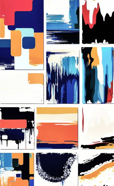 Tekstil ve duvar kağıdı desenleri. Basılabilir dijital illüstrasyon çalışması. Çiçek Yazdırma Tasarımı.