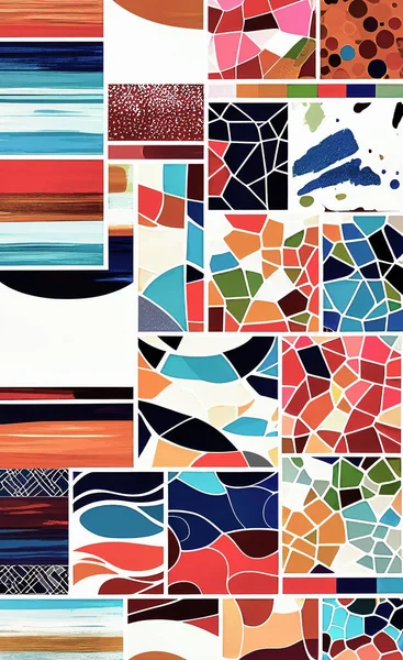 Tekstil ve duvar kağıdı desenleri. Basılabilir dijital illüstrasyon çalışması. Çiçek Yazdırma Tasarımı.