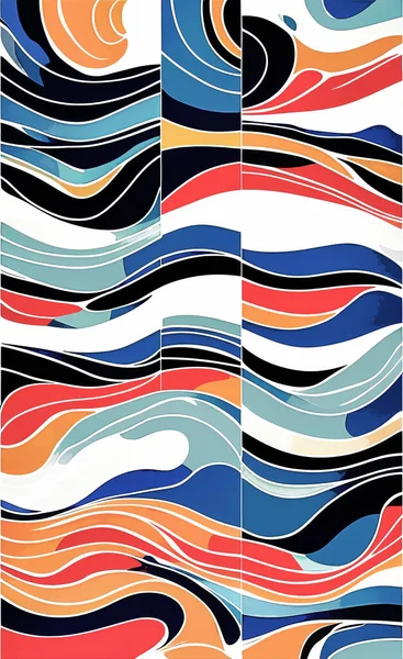 Tekstil ve duvar kağıdı desenleri. Basılabilir dijital illüstrasyon çalışması. Çiçek Yazdırma Tasarımı.