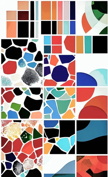 Tekstil ve duvar kağıdı desenleri. Basılabilir dijital illüstrasyon çalışması. Çiçek Yazdırma Tasarımı.