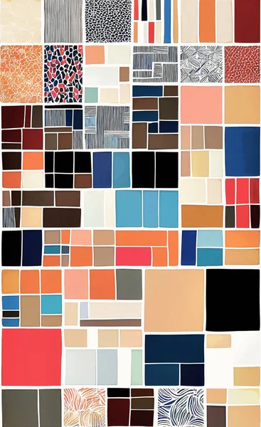 Tekstil ve duvar kağıdı desenleri. Basılabilir dijital illüstrasyon çalışması. Çiçek Yazdırma Tasarımı.