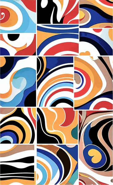 Tekstil ve duvar kağıdı desenleri. Basılabilir dijital illüstrasyon çalışması. Çiçek Yazdırma Tasarımı.