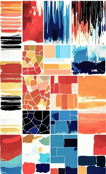 Tekstil ve duvar kağıdı desenleri. Basılabilir dijital illüstrasyon çalışması. Çiçek Yazdırma Tasarımı.