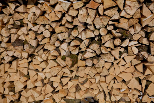 Yakacak Odun Dokusu Testere Ahşap Sonra Yakacak Odun Dokusu — Stok fotoğraf