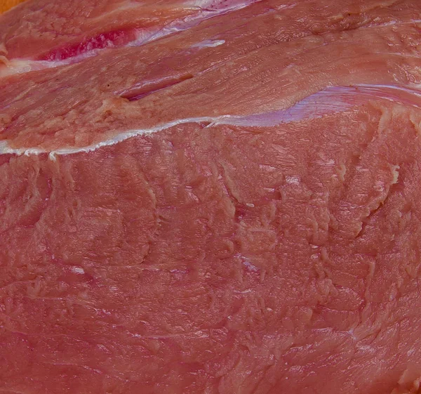 Kött Texturerat För Bakgrunden Bit Färsk Fläsk Kött Bakgrund — Stockfoto