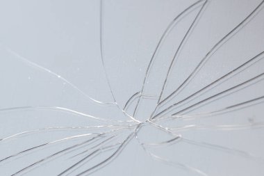 Kırılmış cam üzerinde siyah arka plan, doku zemin nesne tasarımı