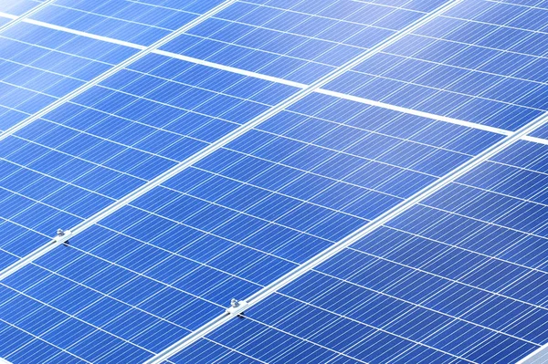 Solar panels background. Photovoltaic renewable energy source — Stock Photo, Image