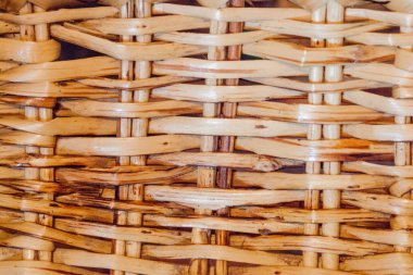 Örme saman arka plan veya makro tarzında Dokuma desen arka plan. Tasarım için dokuma doku Klasik Retro arka plan