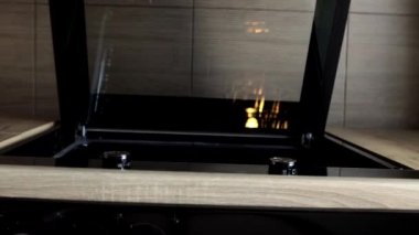 Fırından fırın eldivenli bir kadın tarafından alınan kiş.