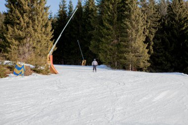 Kayakçılar ve Ukrayna 'daki kayak bölgesi başkanları.